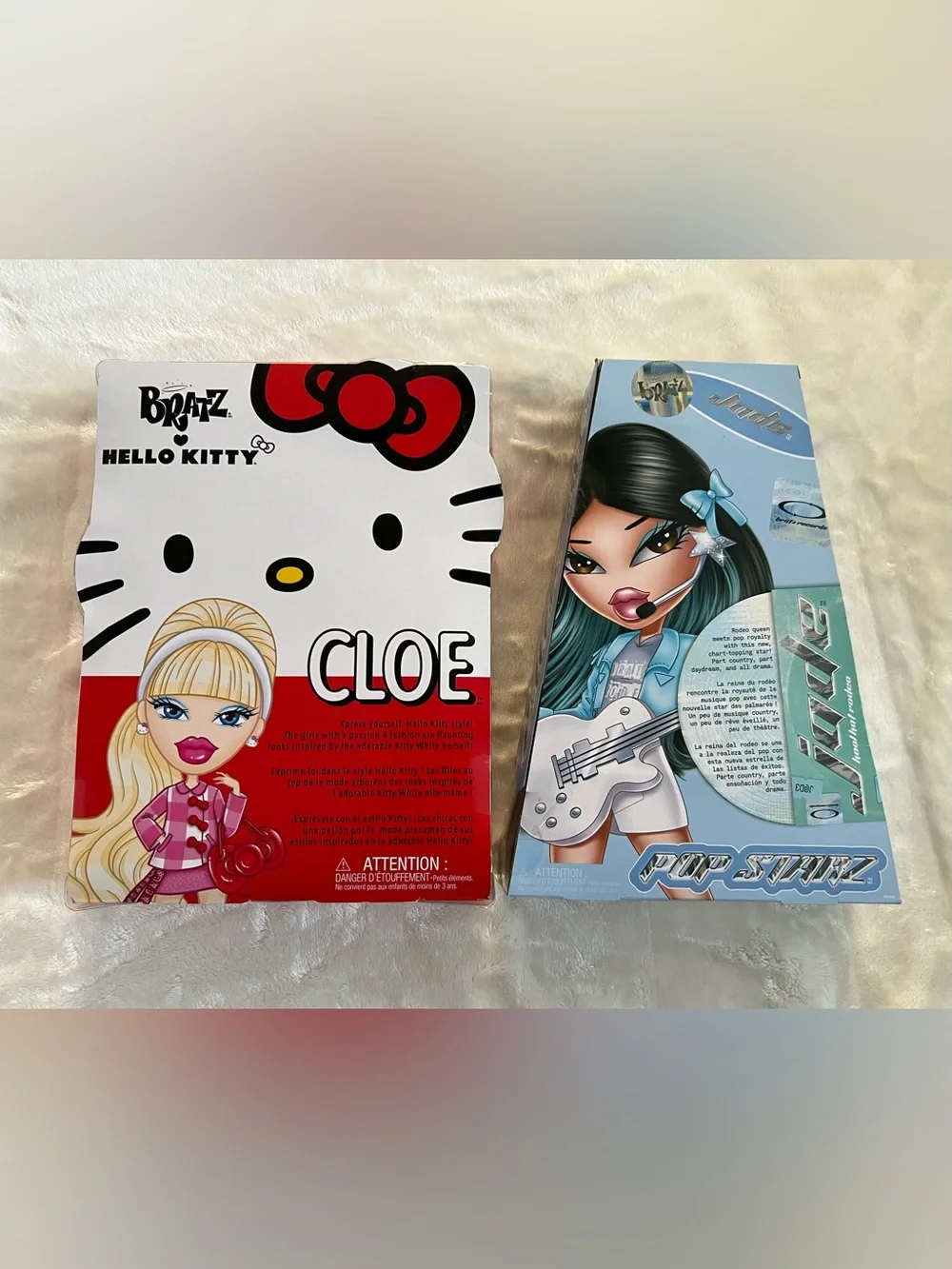 Bratz Pop Starz Jade and Bratz x Hello Kitty Cloe Sanrio Dolls